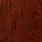 Tabouret de bar Cordova 61 cm (hauteur de comptoir) cerisier - Boraam : pivotant, sans dossier, similicuir, pieds en bois