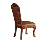 Chaise de salle à manger Dresden Acme Furniture, finition chêne cerisier