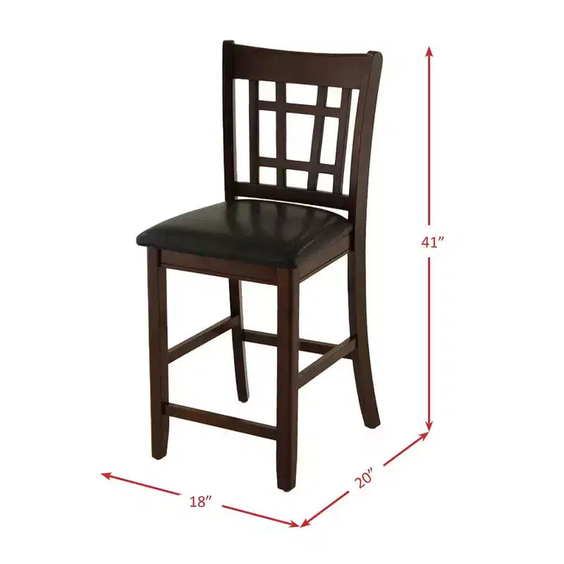 Lot de 2 chaises hautes de bistrot Sam – Cerisier - Picket House Furnishings