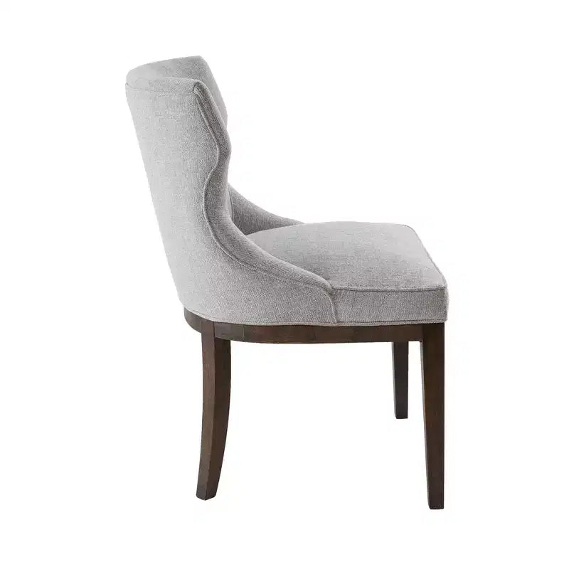 Lot de 2 chaises de salle à manger Hutton grises