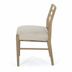 Christopher Knight Home Lot de 2 chaises de salle à manger Fescue en tissu de tweed gris clair/beige clair