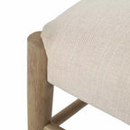 Christopher Knight Home Lot de 2 chaises de salle à manger Fescue en tissu de tweed gris clair/beige clair