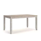 Signature Design by Ashley Ensemble de table de salle à manger Skempton, 7 pièces, brun clair : table rectangulaire moderne, 6 places, non extensible