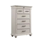 Commode 6 tiroirs Brooks crème - Picket House Furnishings : Rangement vertical, Organisateur de chambre à coucher