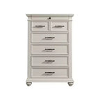 Commode 6 tiroirs Brooks crème - Picket House Furnishings : Rangement vertical, Organisateur de chambre à coucher