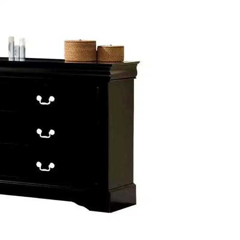 Commode Louis Philippe III Acme Furniture 60", noire