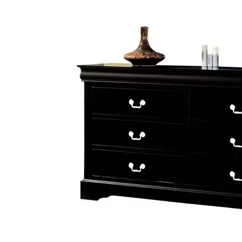 Commode Louis Philippe III Acme Furniture 60", noire