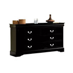 Commode Louis Philippe III Acme Furniture 60", noire