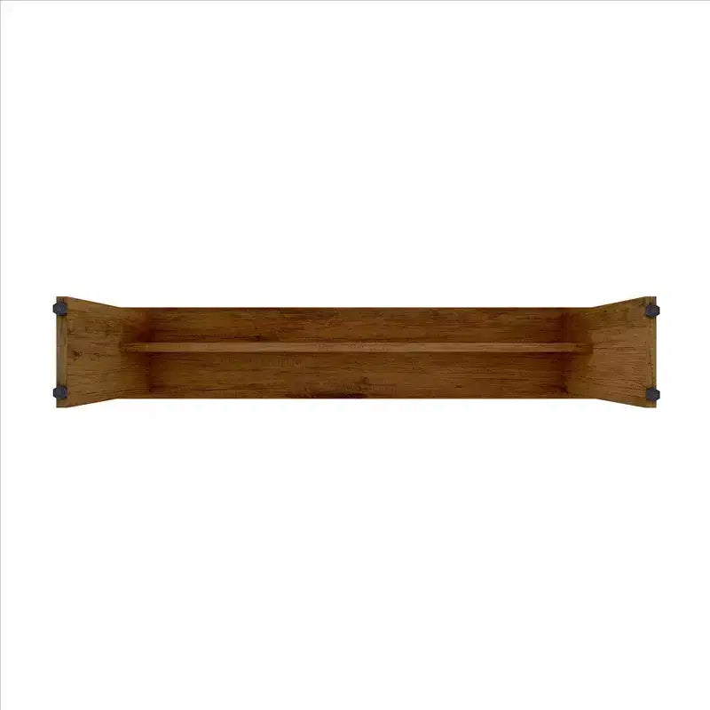 Banc de salle à manger Nomad de 172,5 cm, naturel - Manhattan Comfort : Style ferme rustique, 2 places