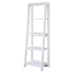 63.25" Newport Lilly Bookcase White - Breighton Home