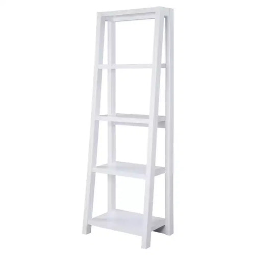 63.25" Newport Lilly Bookcase White - Breighton Home