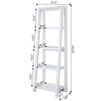 63.25" Bibliothèque Newport Lilly Blanche - Breighton Home