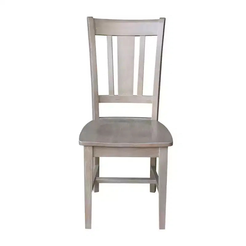 Petit bureau avec tiroir et chaise gris lavé/taupe - International Concepts