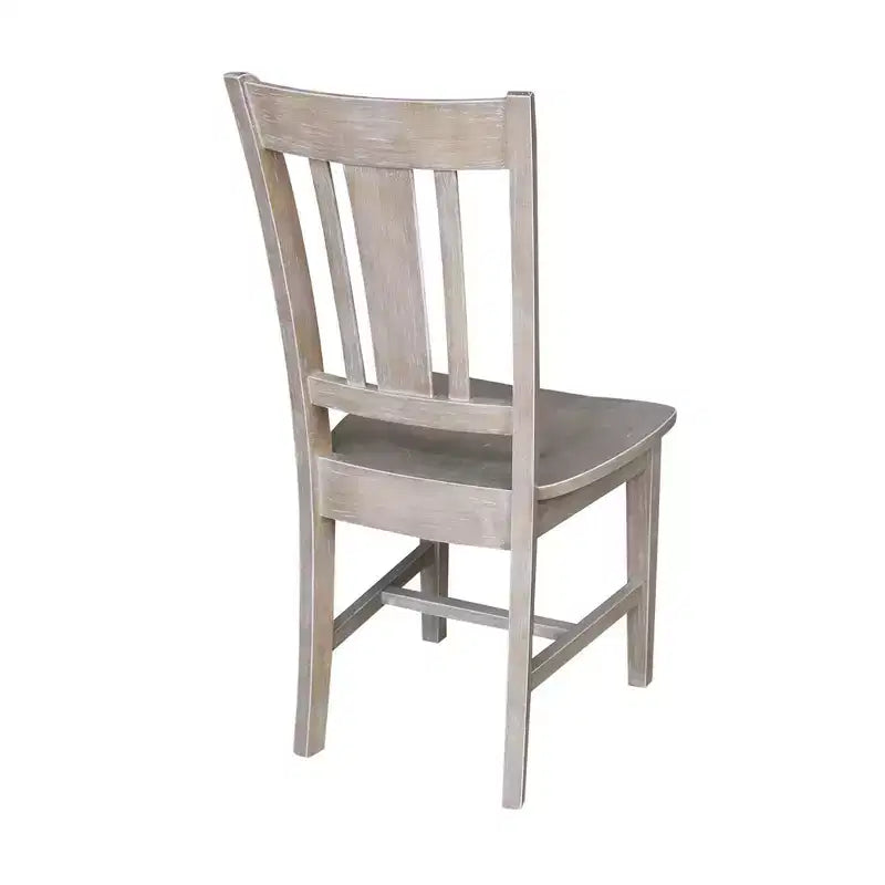 Petit bureau avec tiroir et chaise gris lavé/taupe - International Concepts