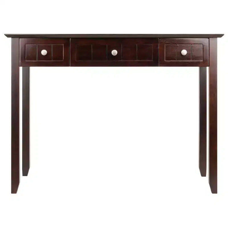 Bureau Burke Fini Café - Winsome : Moderne du milieu du siècle, Structure en bois, Sans rangement