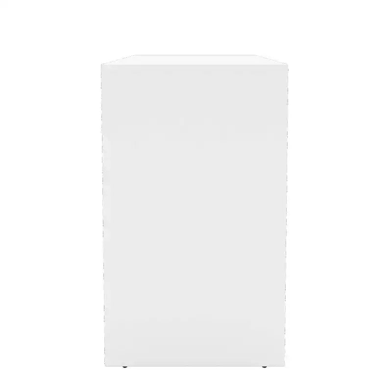 Tiroir Tijuca 2 Bureau compact pour étudiant blanc - Polifurniture : Style moderne, Design compact, Assemblage adulte