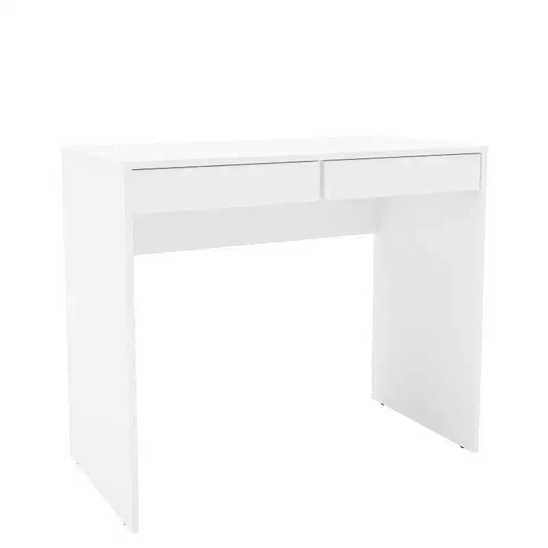 Tiroir Tijuca 2 Bureau compact pour étudiant blanc - Polifurniture : Style moderne, Design compact, Assemblage adulte