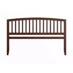 Tête de lit AFI King Richmond Noyer : Fini teinté satiné, Cadre en bois, Nettoyage des taches, Hauteur 50 po