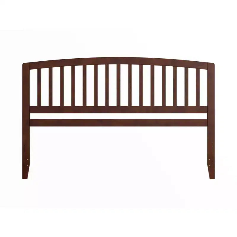 Tête de lit AFI King Richmond Noyer : Fini teinté satiné, Cadre en bois, Nettoyage des taches, Hauteur 50 po
