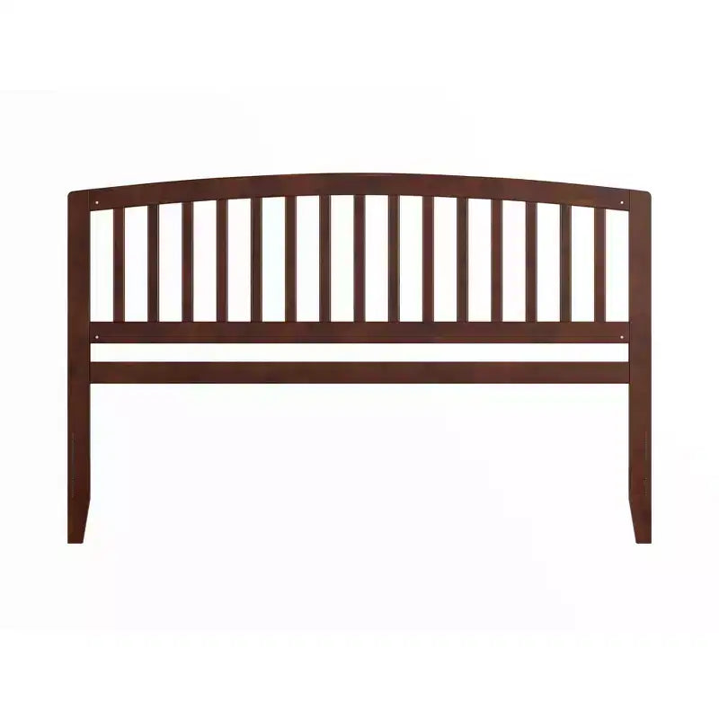Tête de lit AFI King Richmond Noyer : Fini teinté satiné, Cadre en bois, Nettoyage des taches, Hauteur 50 po