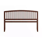 Tête de lit AFI King Richmond Noyer : Fini teinté satiné, Cadre en bois, Nettoyage des taches, Hauteur 50 po