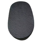 Table basse Urban Port 36" au design martelé artisanal, cadre sculptural en aluminium noir mat, noire