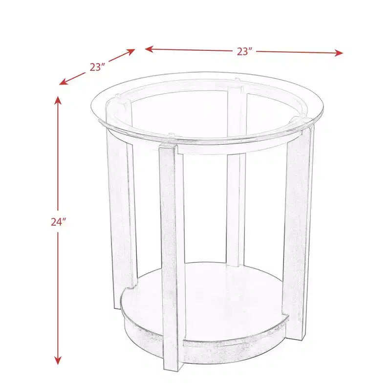 Ensemble de 3 tables d'appoint Benton Espresso - Picket House Furnishings