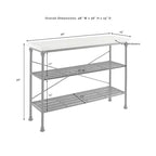 Madeleine Console Noir Mat - Crosley