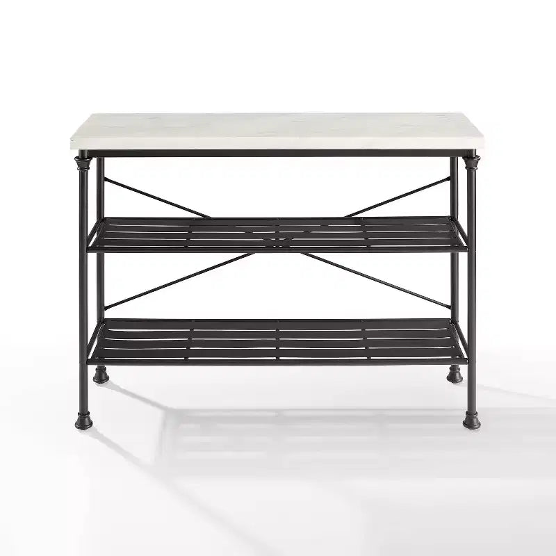 Madeleine Console Noir Mat - Crosley