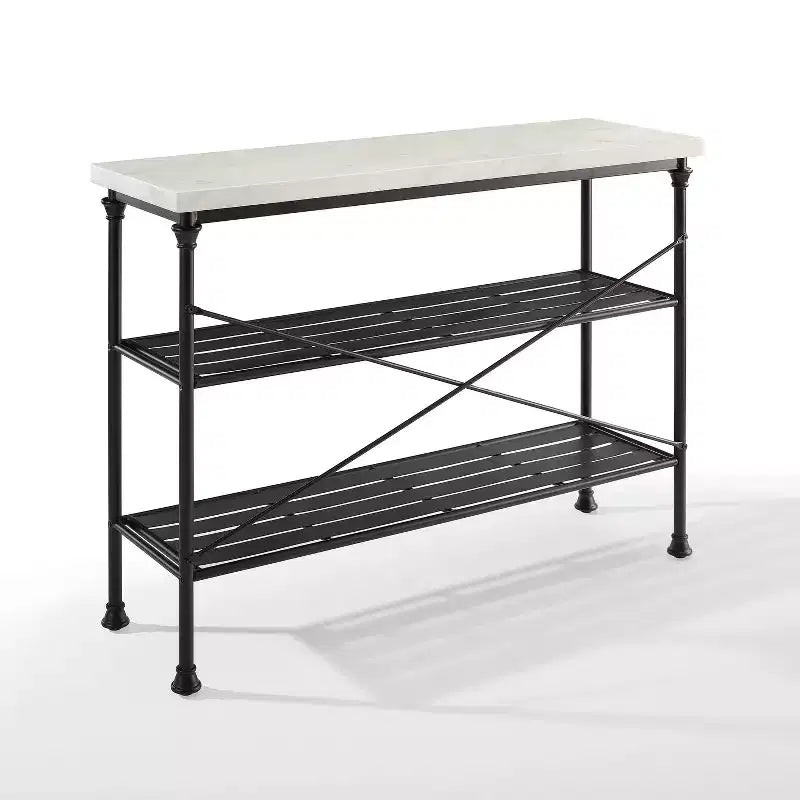Madeleine Console Noir Mat - Crosley