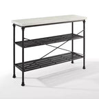 Madeleine Console Noir Mat - Crosley
