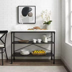 Madeleine Console Noir Mat - Crosley