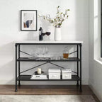Madeleine Console Noir Mat - Crosley