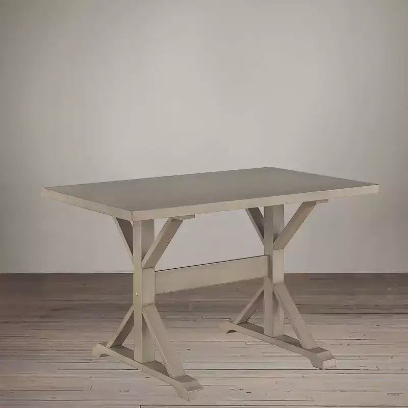 Carolina Living Table à manger à tréteaux 48 Florence
