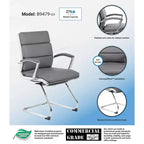 Chaise d'invité de direction contemporaine - Boss Office Products
