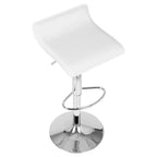 Lot de 2 tabourets de bar ajustables Ale Contemporary - Lumisource