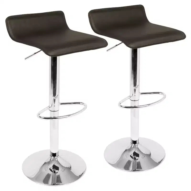 Lot de 2 tabourets de bar ajustables Ale Contemporary - Lumisource