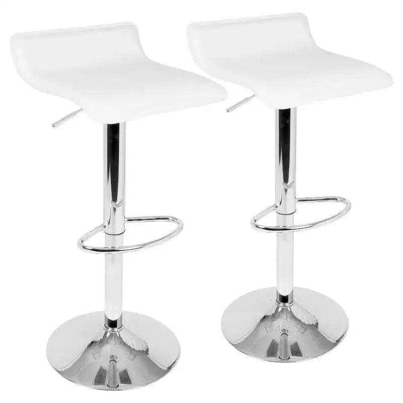 Lot de 2 tabourets de bar ajustables Ale Contemporary - Lumisource