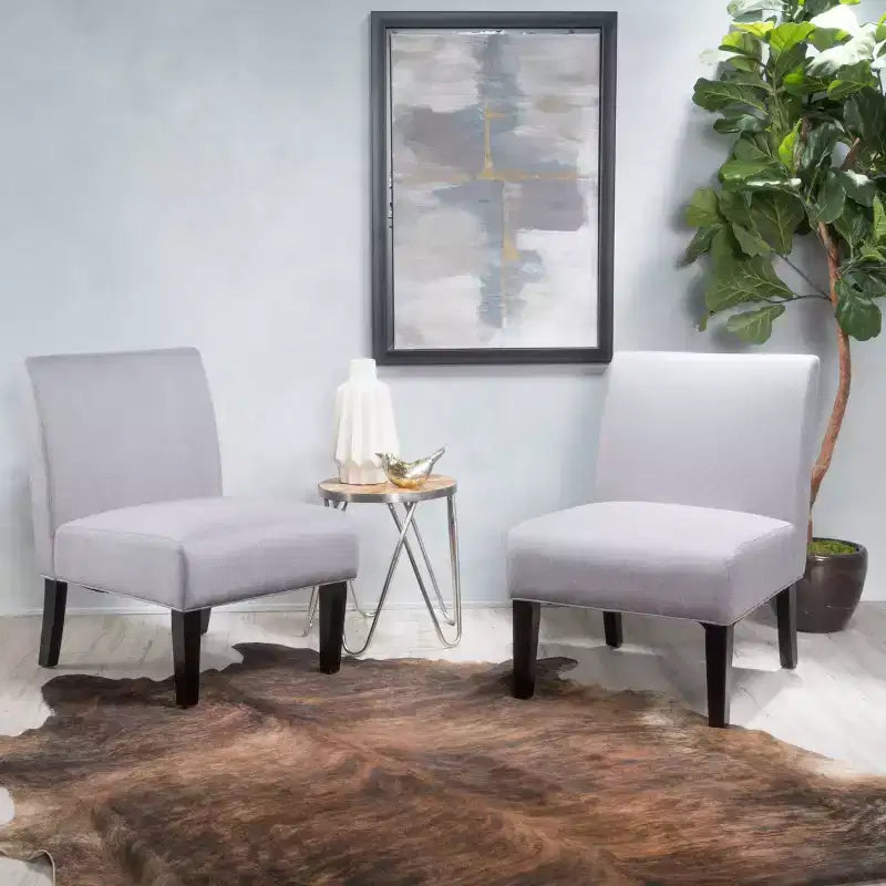 Lot de 2 fauteuils d'appoint Kassi - Christopher Knight Home