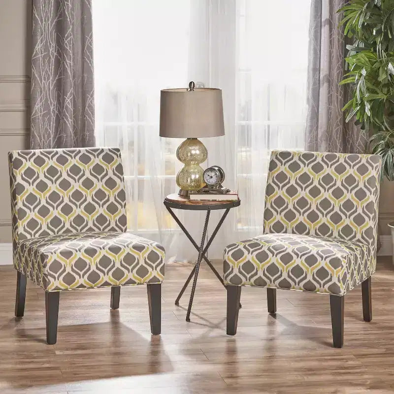 Lot de 2 fauteuils d'appoint Kassi - Christopher Knight Home