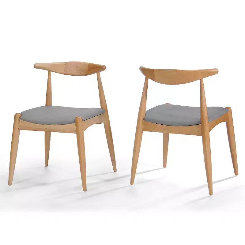 Lot de 2 chaises de salle à manger Francie du milieu du siècle - Christopher Knight Home