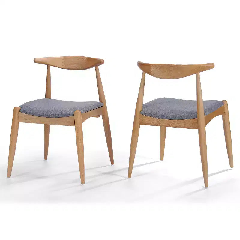 Lot de 2 chaises de salle à manger Francie du milieu du siècle - Christopher Knight Home