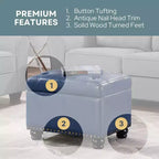 Pouf de rangement 5th Avenue Designs4Comfort - Breighton Home