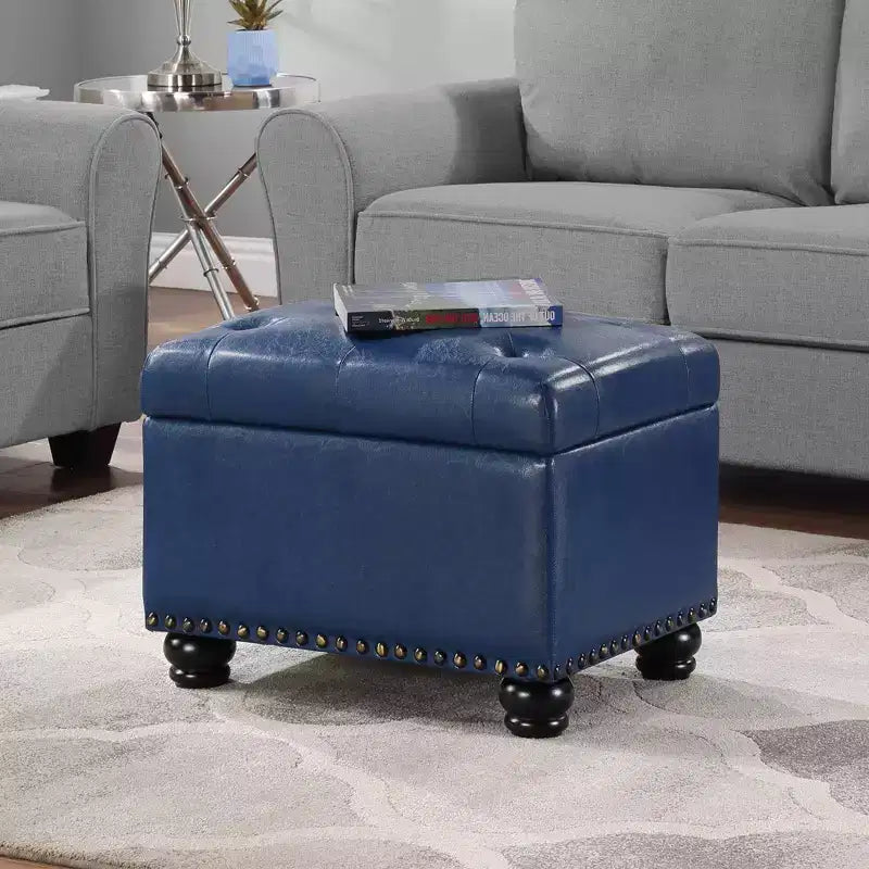 Designs4Comfort 5th Avenue Storage Ottoman - Breighton Home