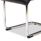Lot de 4 chaises de salle à manger Marlys modernes et contemporaines en similicuir – Baxton Studio