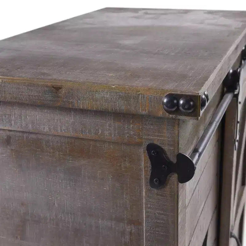 Meuble d'appoint Presley avec porte coulissante - StyleCraft