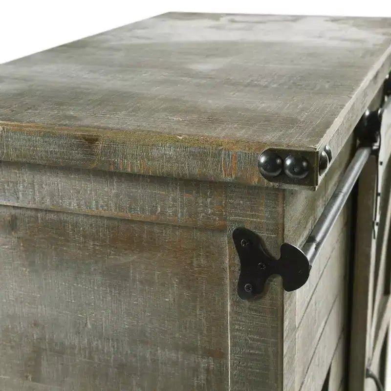 Meuble d'appoint Presley avec porte coulissante - StyleCraft