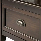 Banc de rangement d'entrée 42 po Portland avec tiroirs - Wyndenhall