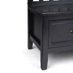 Banc de rangement d'entrée 42 po Portland avec tiroirs - Wyndenhall