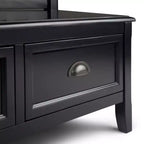 Banc de rangement d'entrée 42 po Portland avec tiroirs - Wyndenhall